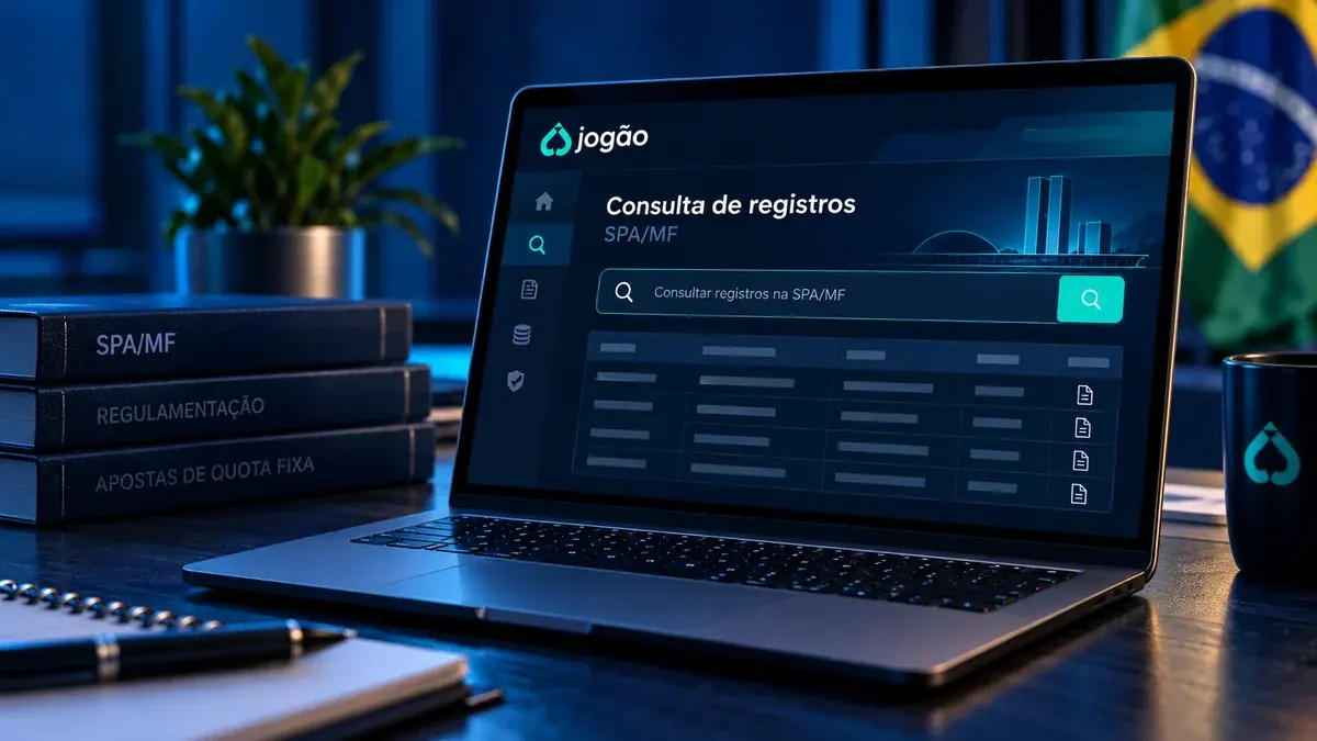 Computador exibindo consulta genérica ao registro público